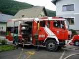 Vorschaubild zu - Hochwassereinsatz in Schrambach, Bezirk Lilienfeld am 9.8.2006