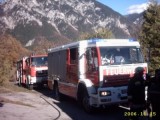 Vorschaubild zu - Dachstuhlbrand in Kleinau (Edlach) am 15.11.2006