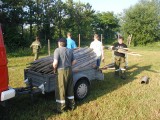 Vorschaubild: Feuerwehrjugend-Lageraufbau in Dörfles, 08.06.2007