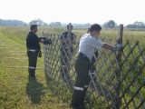 Vorschaubild zu - Feuerwehrjugend-Lageraufbau in Dörfles, 08.06.2007