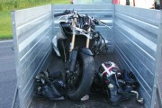 Vorschaubild: Motorradunfall auf der B27, 6.9.2010