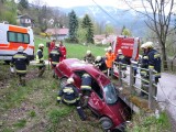 Vorschaubild: 1. Übung am 15. April 2011: Verkehrsunfall