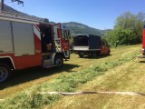 Vorschaubild: Bahndammbrand am Bahnhof Schlöglmühl