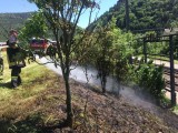 Vorschaubild: Bahndammbrand am Bahnhof Schlöglmühl