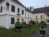 Vorschaubild: 1. Übung 2023: Gemeinsame Branddienstübung im Schloß Mühlhof