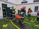 Vorschaubild zu - 1. Übung 2023: Gemeinsame Branddienstübung im Schloß Mühlhof