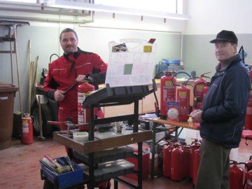 Vorschaubild zu - Feuerlöscherüberprüfung