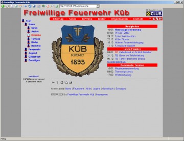 Vorschaubild zu - Homepage, Version 5