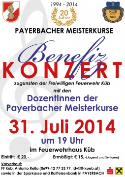 Vorschaubild zu - Benefizkonzert 31. Juli 2014