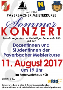 Vorschaubild zu - Einladung zum Sommerkonzert