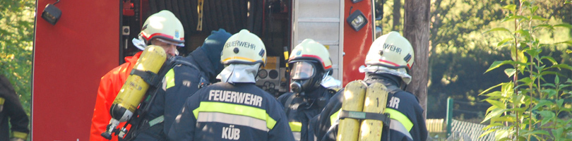 Ein schönes Bild aus dem Feuerwehralltag