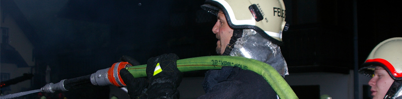 Ein schönes Bild aus dem Feuerwehralltag